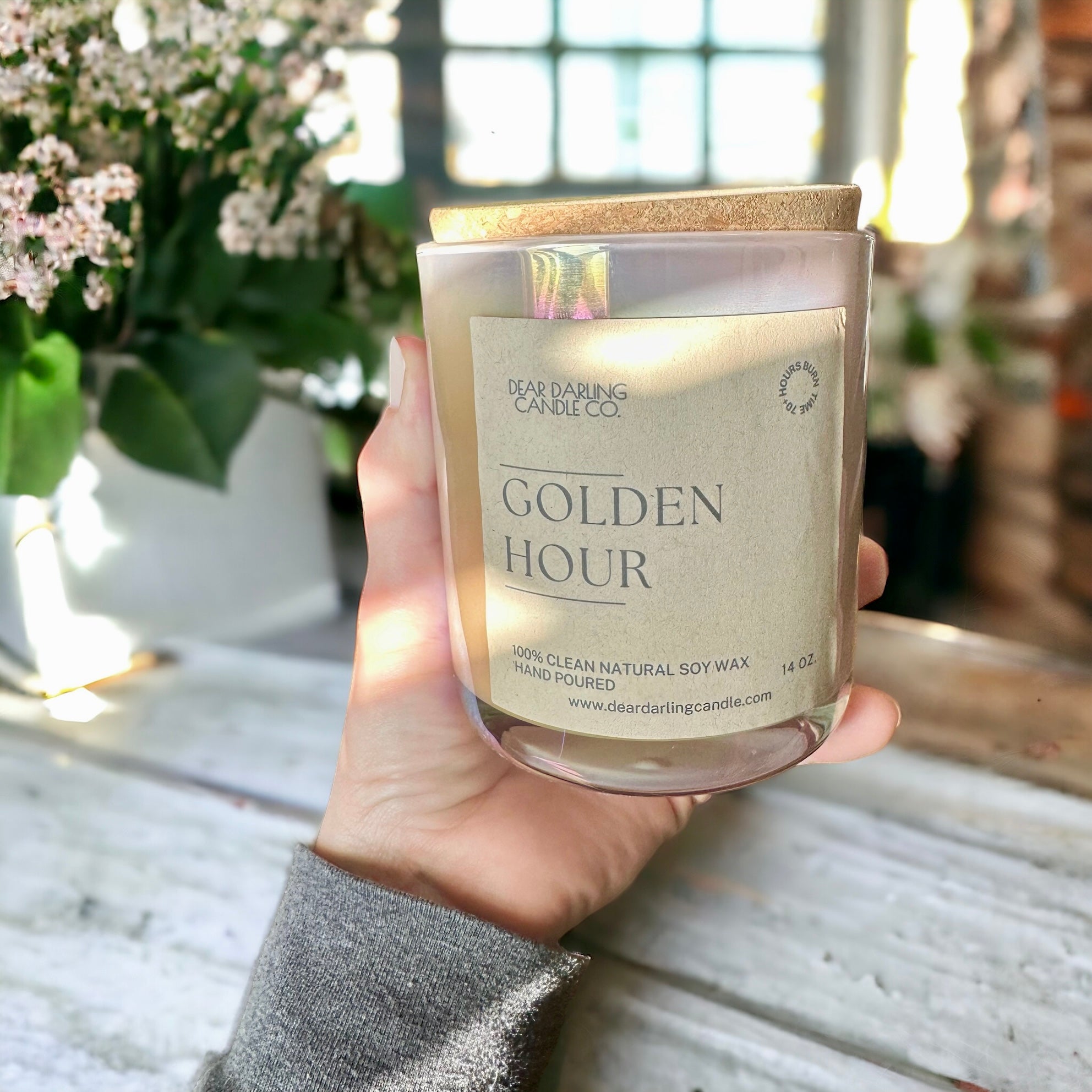 Gingerbread House Candle